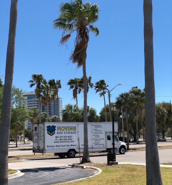South Florida Local Movers driving